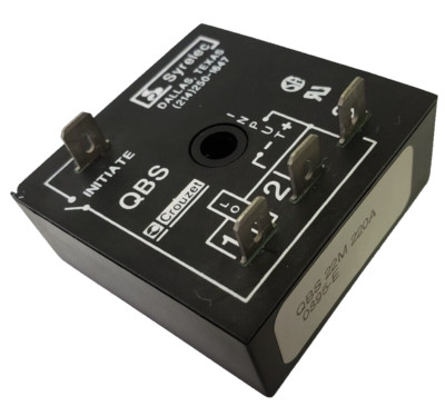 Crouzet Syrelec QBS-22M-220A 0895E QBS Series Relay Single Shot Timer 220 VAC