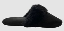 INC International Concepts Women's Black Gift Bag Slippers Shoes Sz 9-10