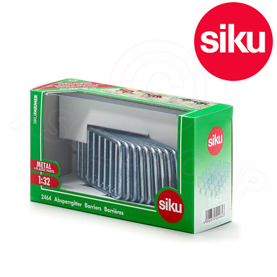 SIKU No 2464 Maßstab 1:32 10 Stück Absperrungen Straße Menge Bauernhof Fechten - Bauernhof / Stadt Sets