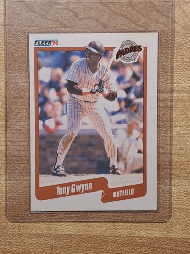 1990 Fleer baseball Tony Gwynn Card #157 San Diego Padres HOF MLB MINT - Picture 1 of 12