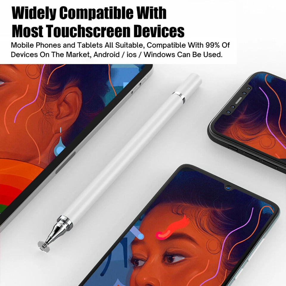 Touch Screen Stylus Pen For iPad/iPhone/Amazon/Onn/Samsung Galaxy Tablet/Phone - Image 3 of 4