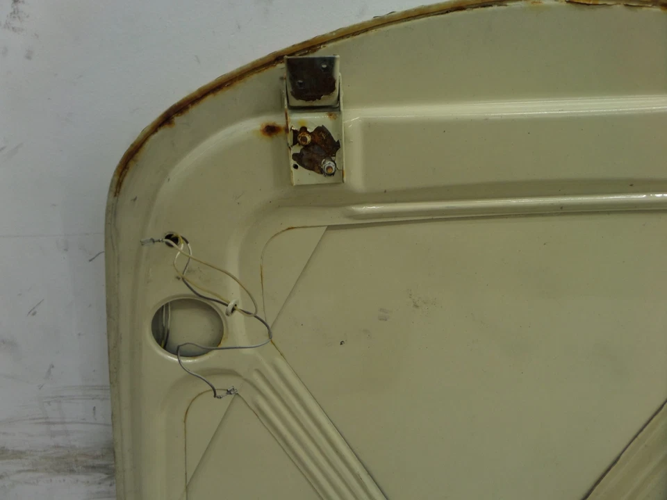 Campana extractora Alfa Romeo Spider Veloce beige crema serie 3 83-89 OEM se puede enviar Foto 3 de 4