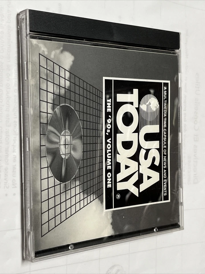 USA Today - The '90s Volume 1 - CD ROM Multimedia Time Capsule Of News 1993 - Image 2 of 4
