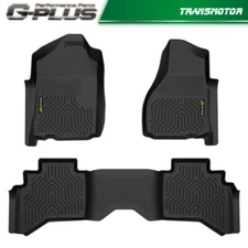 TPE Floor Mats Fit For 2002-2008 Dodge Ram 1500 Quad Cab All Weather Liners