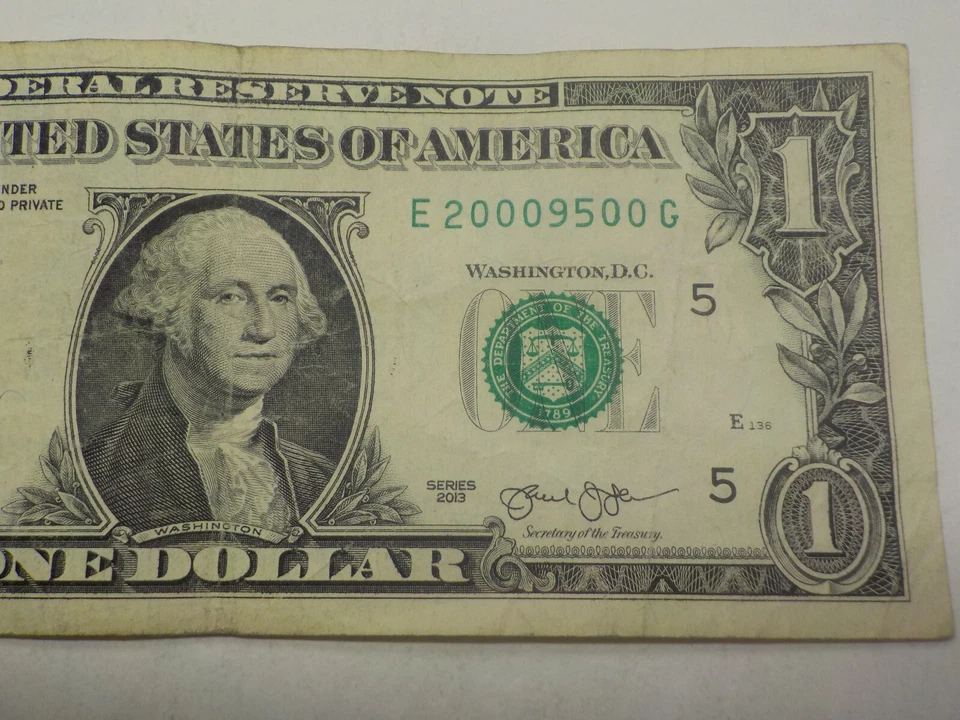 2000 SEP 5 OR 2000 MAY 9, 2000/9/5, E 20009500 G Birthday Note 1 $ Dollar Bill - Image 2 of 4