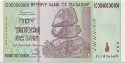 2008 -  50 Trillion Dollar Seller Uncirculated
