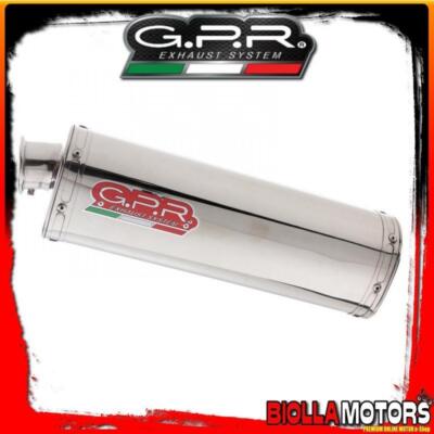 GPR TERMINAL SUZUKI GSX650F I.E. 650CC 2008-2014 HOMOLOGATO/APPROVED TRIOVAL S.1