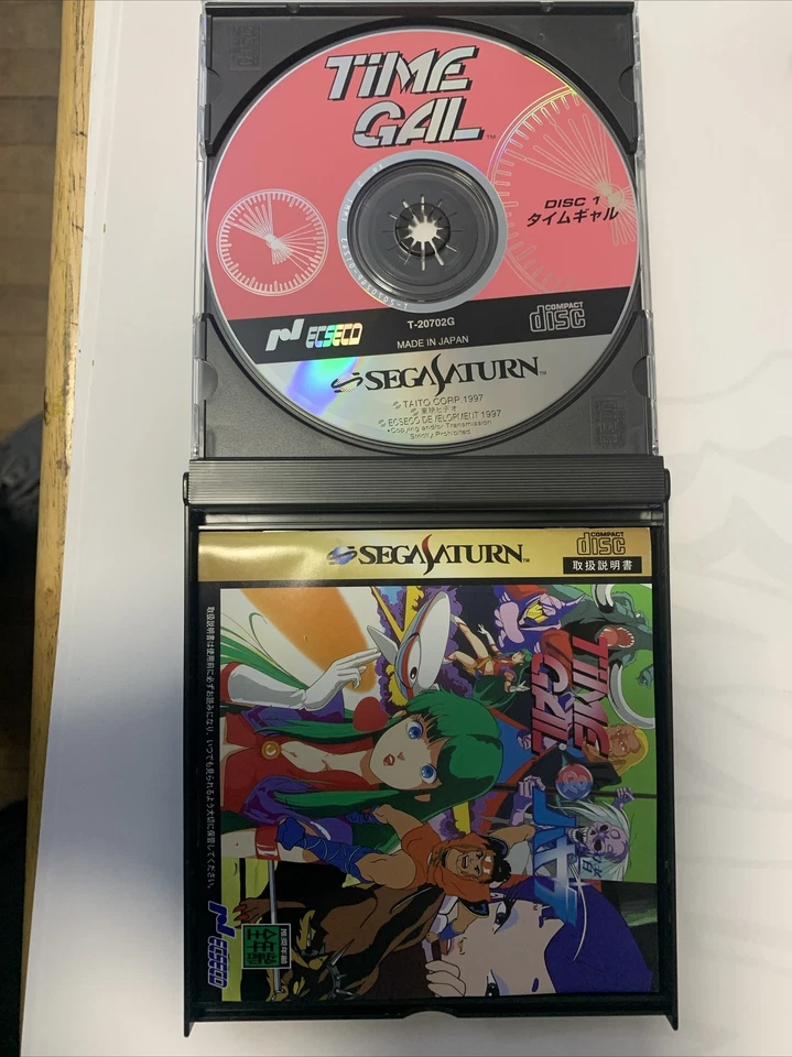 SEGA Saturn JP - Time Gal y Ninja Hayate (vendedor de EE. UU.) Foto 2 de 4