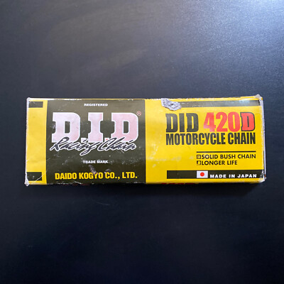 Did Standard Drive Chain 420 Division 120 limbs Open Clip Lock Steel Colours New