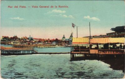 CPA AK ARGENTINA Mar Del Plata Vista General de la Rambla (1057915)