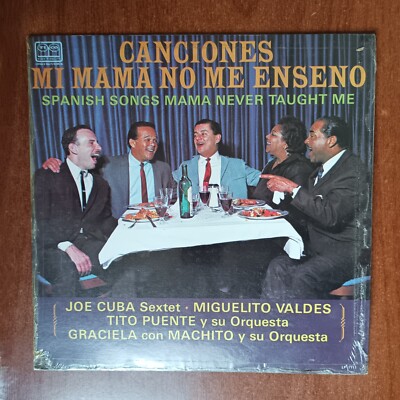 Canciones Mi Mama No Me Enseno Vinyl LP Salsa Afro Cuban Mambo Tico Records