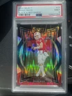 2024 Panini Select - Concourse Drake Maye #27 Black & Red Shock Prizm (RC)