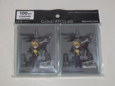 Final Fantasy Cloud 100 Square Enix MTG EDH deck protectors card sleeves