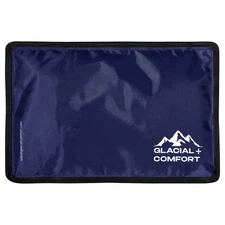 Glacial Comfort Gel Ice Pack for Injuries Reusable - (12" X 8") Cold Pads