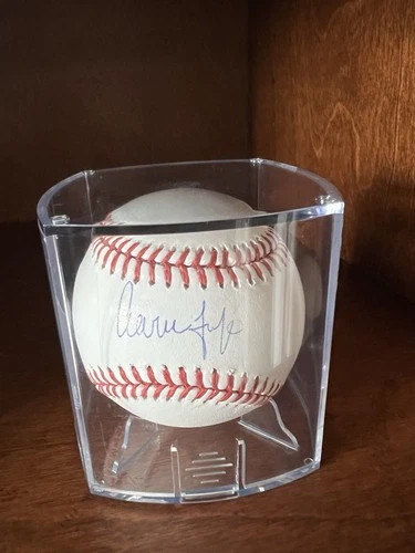 Aaron Judge NY Yankees Signed Baseball authenticated by Fanatics