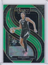 2025 Panini Select WNBA KIAH STOKES Neon Green ACES #/75 #185