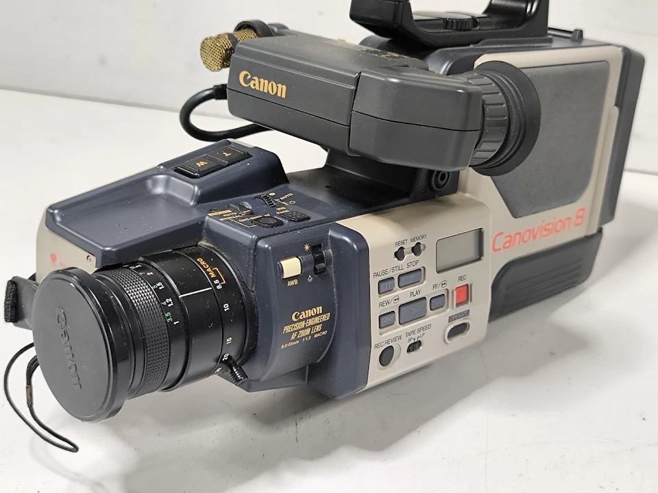 Canon Canovision 8 VM-E1 Camcorder - Fully Functional, Used - Image 2 of 4