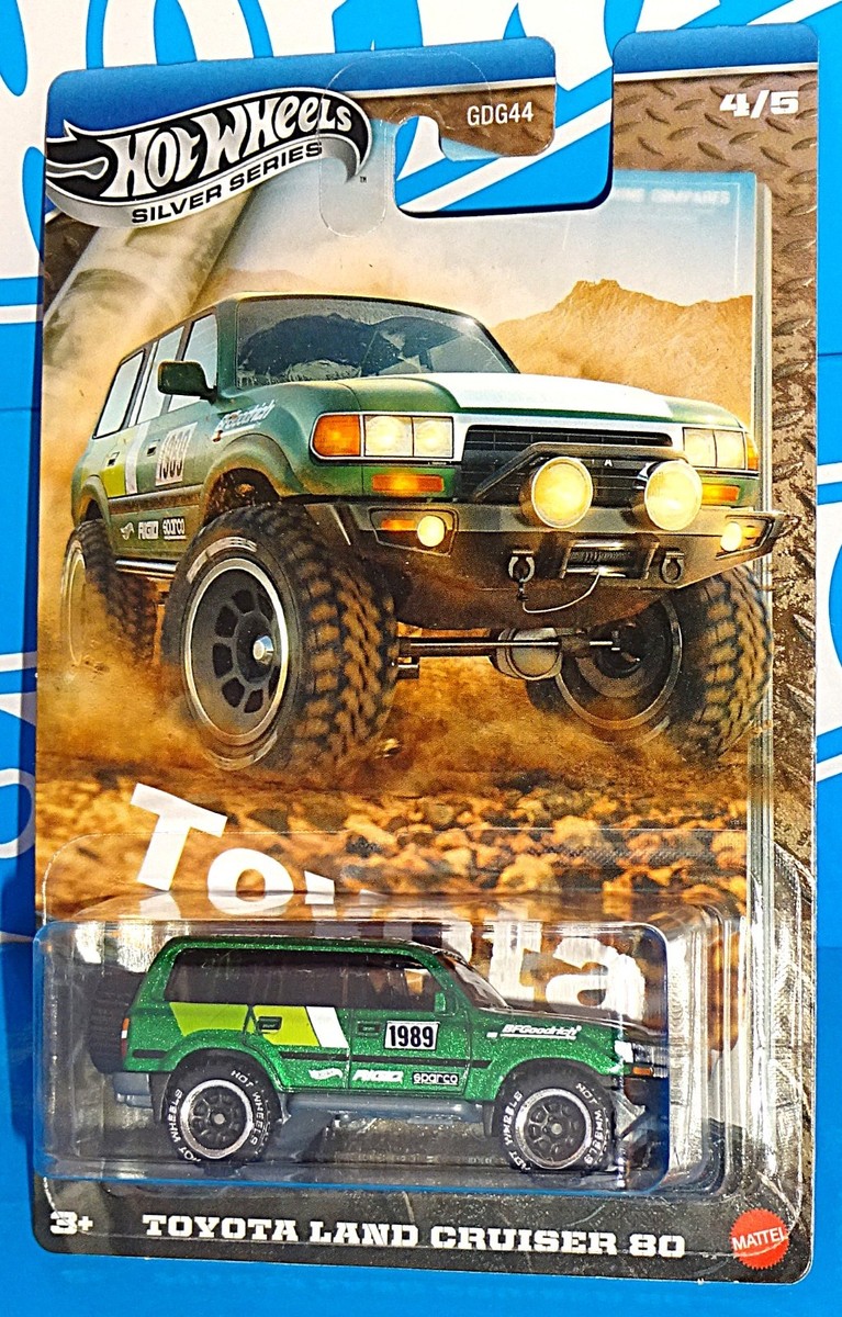 Hot Wheels 2025 Silver Series Toyota Trucks Land Cruiser 80