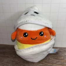 Fengtuo Ghost Candy Corn Nesting Plush Zipper Keychain