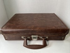 Vintage 1970s BMI 30 Cassette Tape Holder 10 x14 Carry Case Faux Leather