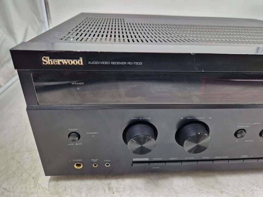 Sherwood RD-7503 Audio/Video-Empfänger - Funktioniert, Gebrauchsspuren - Bild 3 von 4