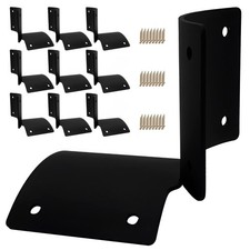 Round Post Fence Brackets - 10pcs Rail Supply for Online Fencing