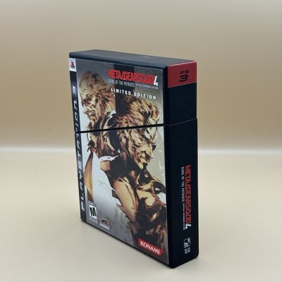 Metal Gear Solid 4: Limited Edition Box Set (Sony PlayStation 3, 2008)