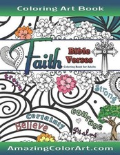 Faith Bible Verses Coloring Book for Adults: Featuring Illustrations and Designs