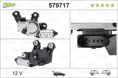 Audi A6 Allroad Wiper Motor 10-18 (579717) OEM Valeo