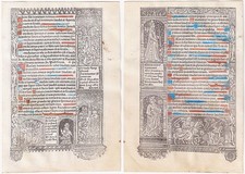 Book Of Hours Incunable Livre D'Heures Paris Simon Vostre 1501 / 24