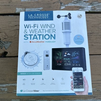 La Crosse Technology (S82950) WIFI Weather And Wind Station New IN BOX
