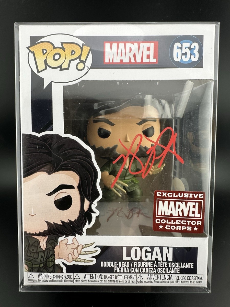 Robert Patrick Signed Logan Funko Pop Marvel X-men EXCLUSIVE