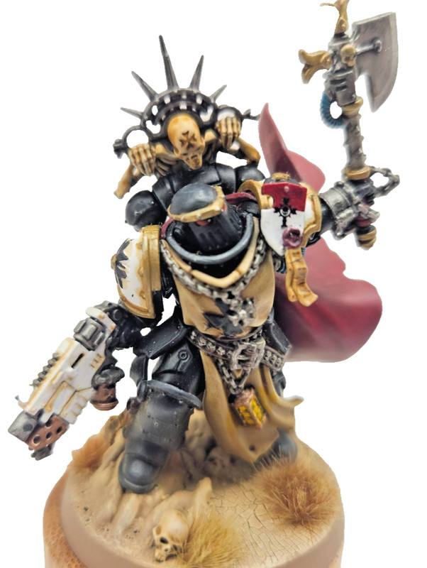 Warhammer 40k Space Marines Marshal Black Templars Well Painted Games Workshop