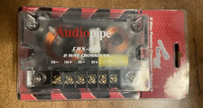 NEW - Audiopipe CRX-203 2-Way Car Audio Passive Crossover Processor