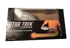 Star Trek U.s.s. Enterprise Flying Disc Thinkgeek Frisbee Used With Open Box