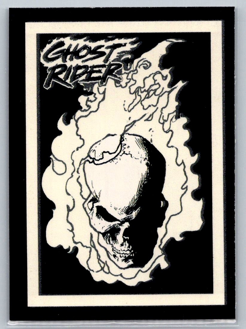 1992 Comic Images Ghost Rider II #G10 Grin and Bear It Glow in the Dark