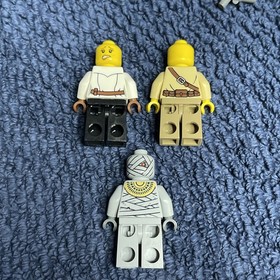 LEGO Pharaoh&rsquo;s Quest 7325 Cursed Cobra Statue 100% Complete Good Shape