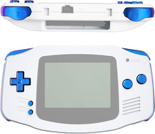 Chameleon Purple Blue Replacement Full Set Buttons for Gameboy Advance GBA - Han