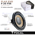 FOCAL P20FSE Flax EVO Subwoofer 8"/20 Cm 400 Watts - 200 Wrms 4 Ohms