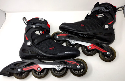 Rollerblade Zetrablade Skates 80mm Men's Size 8, Extra Wheels, Hardware Included