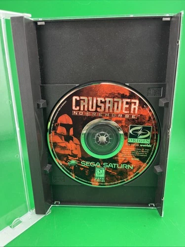 Crusader: No Remorse (Sega Saturn, 1996) Disc Only Tested & Works