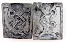 A. C. Gilbert Kaster Lead Mold Sports Football Backfield Man