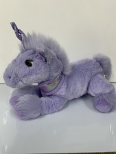 Purple Unicorn Plush Soft Toy Telitoy Great Condition 40cms Long Stuffed Animal