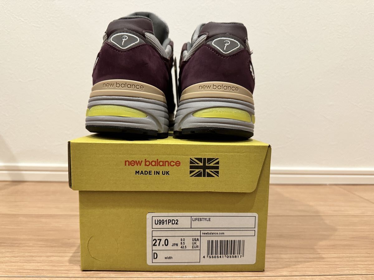 US 9 Patta New Balance MADE in UK 991v2 27cm New Balance Pata | eBay