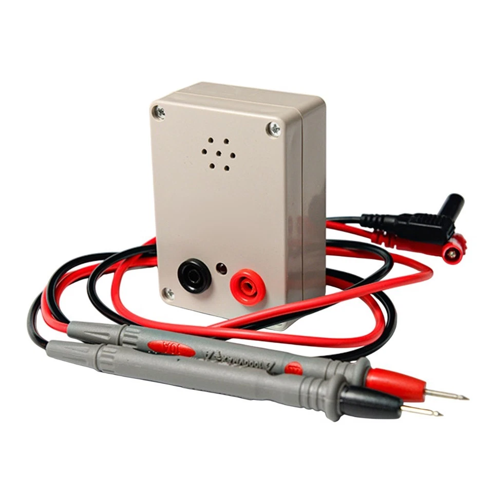 Testeur Buzzer 9V pour Continuité Fil et Câble avec Alertes Visuelles et Sonor - Photo 4/4