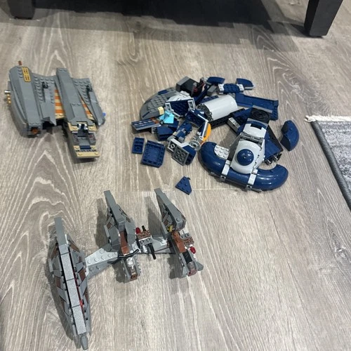 Lego Star Wars Clone Wars Vehicles. Not Complete.