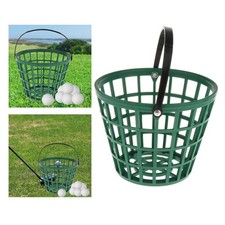 Golf Ball Basket Balls Bucket Storage Container Organizer Carrier Holds 50 Balls