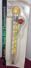 Deep Fry Candy Thermometer Mainstays 8" NEW
