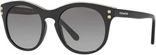 Classic Black Coach Women Sunglasses Hc8190-542011 51 Black Gunmetal