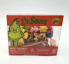 DR SEUSS THE GRINCH MINI FIGURES, CRITTER CRATE BY CULTUREFLY Age: 3+